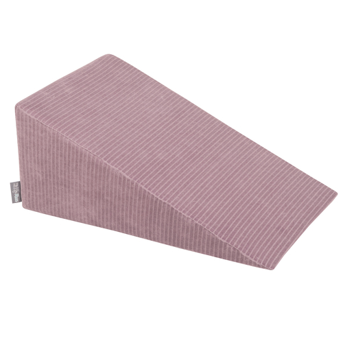 KiddyMoon Parcours Motricité En Mousse Avec Balles Enfants Favorise Créativité, Violet : beige pastel/blanc/cuivre/saumon, Piscine (200 Balles) + Pente