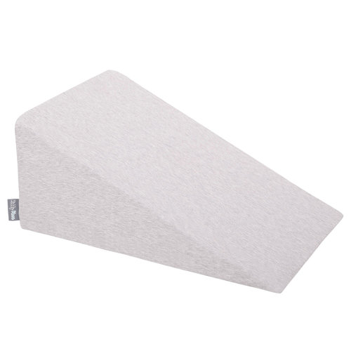 KiddyMoon Aire de Jeux Cubes Pente et Marche PPZ-253, gris clair, Multi-Taille