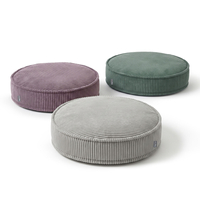 KiddyMoon Ensemble 3 Modules en Mousse pour Enfants pour Chambre D'enfant, vert-gris clair-violet, Lx3