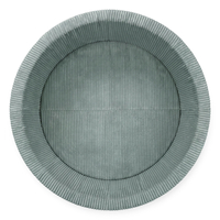 KiddyMoon Piscine Bébé 90 X 30 Cm Sans Balles, Piscine À Balles Pour Bébé Et Enfant, Piscine Enfant En Mousse Douce, Housse Côtelée Lavable, Vert: Sans balles, 90x30/SANSballes