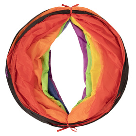 Tunnel Pliable Pour Enfants Tunnel de Jeu Avec Balles Jouet de Pliable Pop-up Pour Bébé Idéal Pour Jouer À L'Intérieur Et À L'Extérieur, multicolore: blanc/jaune/orange/turquoise, 900 Balles