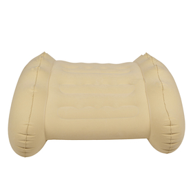 KiddyMoon Fauteuil Sensoriel Gonflable À Bascule Enfant Avec Poignées Et Pompe, beige, L