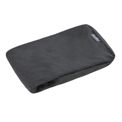 KiddyMoon Housse Amovible pour La Piscine pour Bébé fabriquée en UE, gris foncé, 120x30cm
