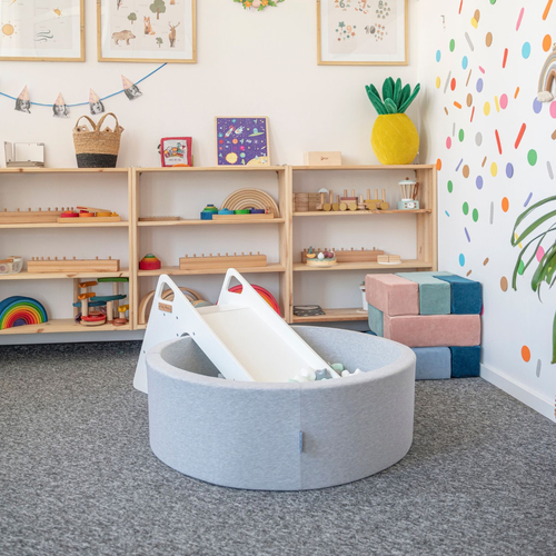 KiddyMoon Toboggan En Bois pour Enfants 2 en 1 Chaise Bébé, blanc, Grand