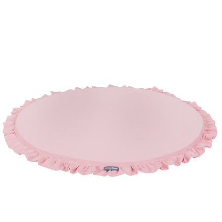 Jouet d'Activité avec 3 Pendentifs Portique d'Éveil Arche de Jeux Baby Gym, Naturelle avec Rose tapis, UNI