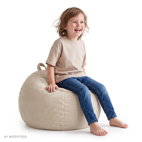 KiddyMoon KM-BAG-ES Meubles fauteuils, beige