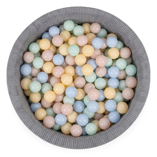 , gris foncé, 90x30cm/200 Balles