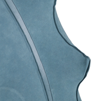 KiddyMoon Fauteuil Sensoriel Gonflable À Bascule Enfant Avec Poignées Et Pompe, bleu, L