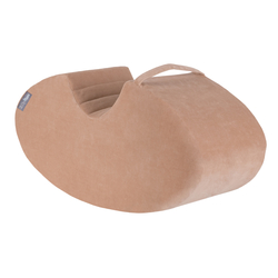 KiddyMoon Hopper Bascule-Sauteur pour les Enfants Bébé Balancelle Bean, rose des sables, 78x35x25cm