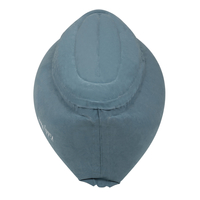 KiddyMoon Gonflable Fauteuil Sensoriel Enfant Avec Poignées Et Pompe, bleu, L