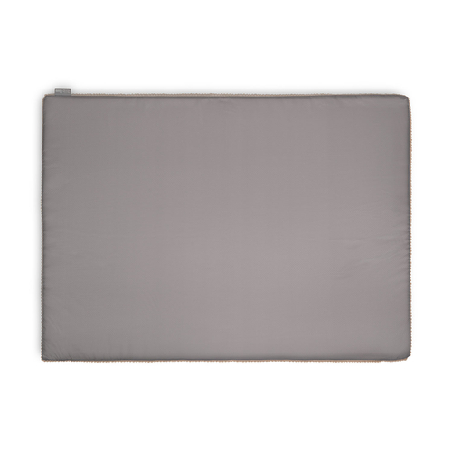 KiddyMoon Tapis de jeu doux pour enfant, antidérapant, rectangulaire, beige