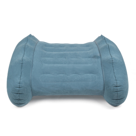 KiddyMoon Fauteuil Sensoriel Gonflable À Bascule Enfant Avec Poignées Et Pompe, bleu, L