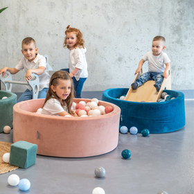 KiddyMoon Toboggan En Bois pour Enfants 2 en 1 Chaise Bébé, gris, Grand