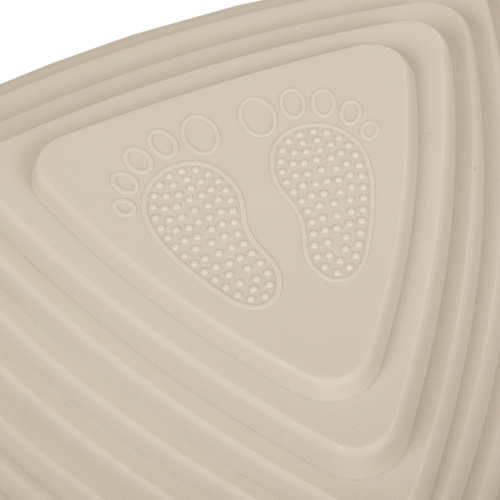 KiddyMoon Pierres de Rivière pour Enfants Pierres d'équilibre River Stones Jeu Sensoriel Motricité l'équilibre Coordination Force Parcours d'obstacles, multicolore, 6 Pieces