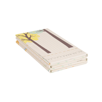 KiddyMoon Tapis de Jeu pour Enfant Bébé Tapis Mousse Tapis de Sol Tapis d'éveilBebe Reversible Stimulation De L'Imagination Pliable Pour L'Intérieur Et L'Extérieur, vert-forêt, 150x200x1cm