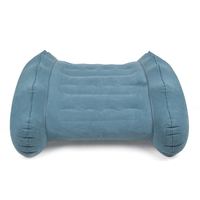 KiddyMoon Fauteuil Sensoriel Gonflable À Bascule Enfant Avec Poignées Et Pompe, bleu, L