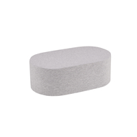 KiddyMoon Ensemble Fauteuils + Table en Mousse pour Enfants Fabriqué en UE, gris clair, Set Fauteuils + Table
