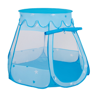 Tente De Jeu Avec Tunnel Pop Up Stimule Fantaisie Et Mouvement, bleu, tunnel + tente