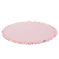 KiddyMoon Tapis de Jeu Pour Enfants Montessori Tapis en Mousse Bébé Épais et Doux Tapis Rampant Ramper Enfant Jouet Couverture Baby Tapis d'éveil, Fabriqué en UE, rose, XL