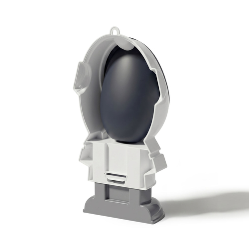 KiddyMoon Pot Bébé Urinoir pour Enfants, Hauteur Réglable Motif Astronaute, blanc, UNI