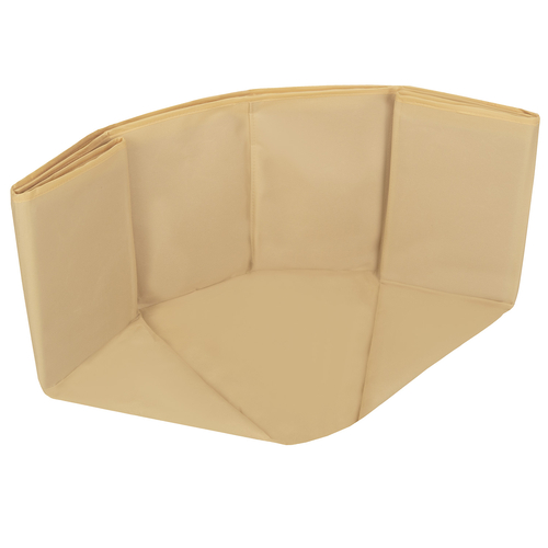 Bassin à balles pliable Polyester parc bébé aire de jeu, beige clair, 