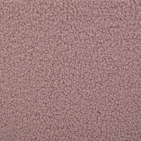 KiddyMoon Piscine à Balles Boules 7 cm pour un Remplissage plus Généreux Pour Bébés au Housse Teddy, Convient dès 8 Mois, rose, 90x30cm/SANS balles