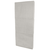 KiddyMoon Matelas Enfant Pliable en Mousse Matelas Pouf pour Tout-Petits, Chambre d'Enfant, gris clair, Matelas