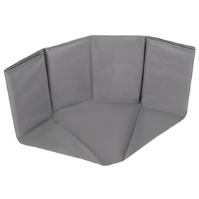 piscine à balles multicolores piscine pliable pour les enfant, gris, 100 balles