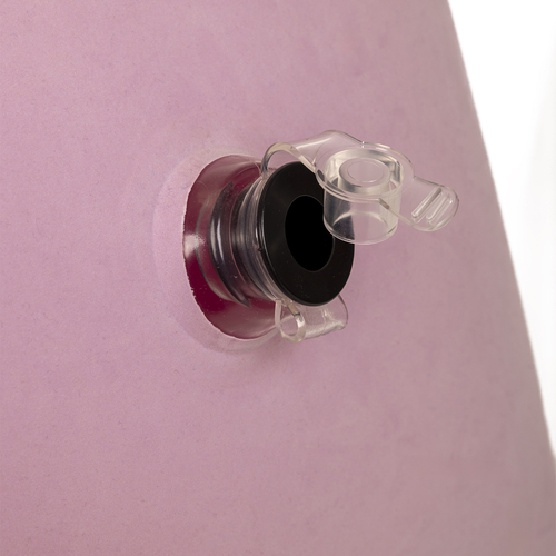 KiddyMoon Gonflable Fauteuil Sensoriel Enfant Avec Poignées Et Pompe, rose, M