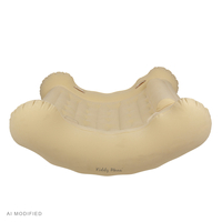 KiddyMoon Bascule gonflable PVC jouet sensoriel, beige, L