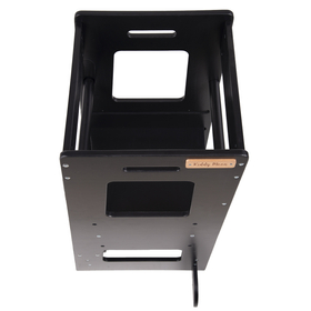 KiddyMoon Tour d’Apprentissage/d’Observation Montessori ST-003 Kitchen Helper, Noir