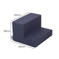 KiddyMoon Element Aire De Jeux en Mousse pour Enfants, bleu foncé, Multi-Taille