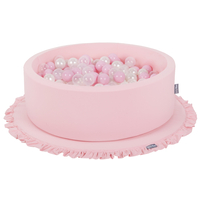 KiddyMoon Tapis de Jeu Pour Enfants Montessori Tapis en Mousse Bébé Épais et Doux Tapis Rampant Ramper Enfant Jouet Couverture Baby Tapis d'éveil, Fabriqué en UE, rose, XL