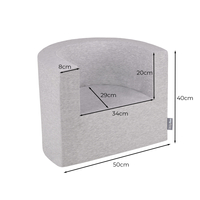 KiddyMoon Ensemble Fauteuils + Table en Mousse pour Enfants Fabriqué en UE, , Set Fauteuils + Table