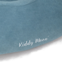 KiddyMoon Fauteuil Sensoriel Gonflable À Bascule Enfant Avec Poignées Et Pompe, bleu, L