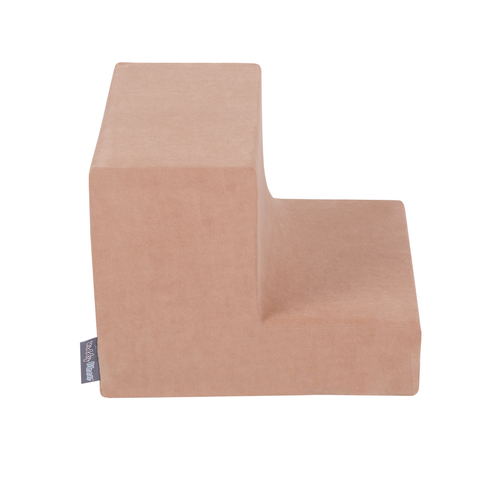 KiddyMoon Aire De Jeux En Mousse Modulable Pour Enfants Avec Housses Amovibles Résistantes Et Matériaux Doux Favorisant Imagination Et Créativité, rose des sables, Multi-Taille