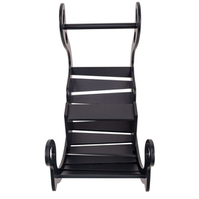 KiddyMoon Bascule pour Enfants Rocker Bébé Balancelle, noir, 90,6x39x69 cm