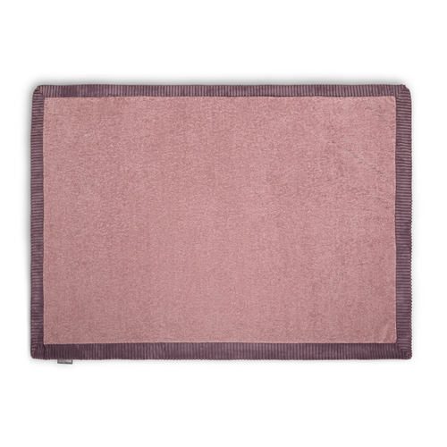 KiddyMoon Tapis de jeu doux pour enfant, antidérapant, rectangulaire, rose