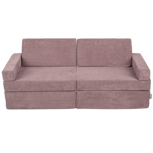 KiddyMoon Canapé Pliant pour Enfants, Canapé Convertible pour Chambre et Salle de Jeux, Matelas au Sol, Mini-Canapé, violet, Canapés