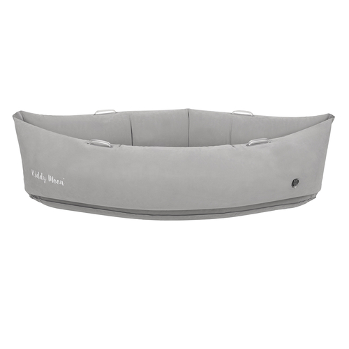 KiddyMoon Gonflable Fauteuil Sensoriel Enfant Avec Poignées Et Pompe, gris, L