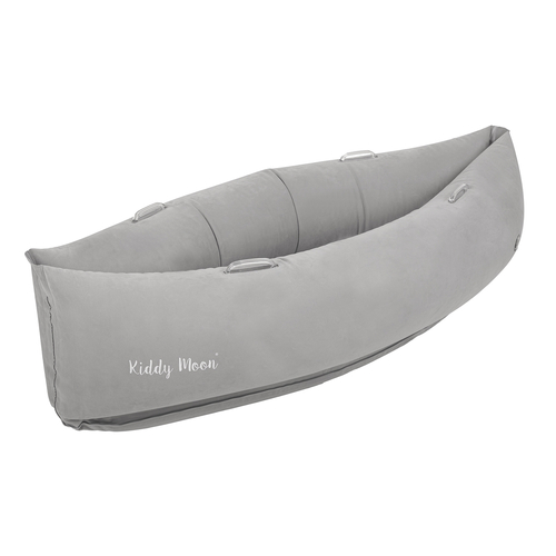 KiddyMoon Gonflable Fauteuil Sensoriel Enfant Avec Poignées Et Pompe, gris, L