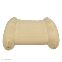 KiddyMoon Bascule gonflable PVC jouet sensoriel, beige, L