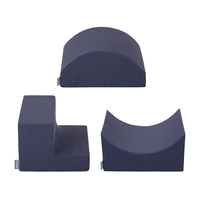 KiddyMoon Element Aire De Jeux en Mousse pour Enfants, bleu foncé, Multi-Taille