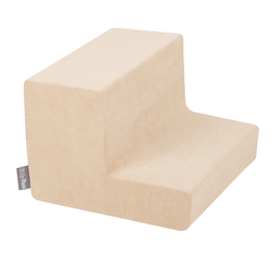 KiddyMoon Aire De Jeux En Mousse Modulable Pour Enfants Avec Housses Amovibles Résistantes Et Matériaux Doux Favorisant Imagination Et Créativité, beige sableux, Multi-Taille