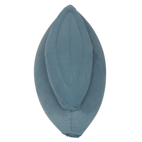 KiddyMoon Gonflable Fauteuil Sensoriel Enfant Avec Poignées Et Pompe, bleu, M