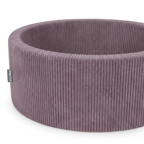 KiddyMoon Piscine Bébé 90 X 30 Cm Sans Balles, Piscine À Balles Pour Bébé Et Enfant, Piscine Enfant En Mousse Douce, Housse Côtelée Lavable, Violet: Sans balles, 90x30/SANSballes