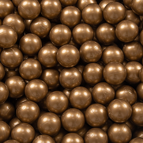 KiddyMoon Balles Colorées Plastique ∅7cm pour Piscine Enfant Bébé Fabriqué en EU, d'or, 700 Balles/7cm