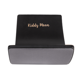 KiddyMoon Planche D'équilibre pour Enfants Planche à Balancer Montessori, Noir, 83x29,5x1,7 cm/Felt