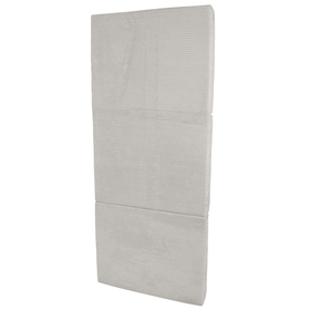 KiddyMoon Matelas Enfant Pliable en Mousse Matelas Pouf pour Tout-Petits, Chambre d'Enfant, gris clair, 165x70x10 cm